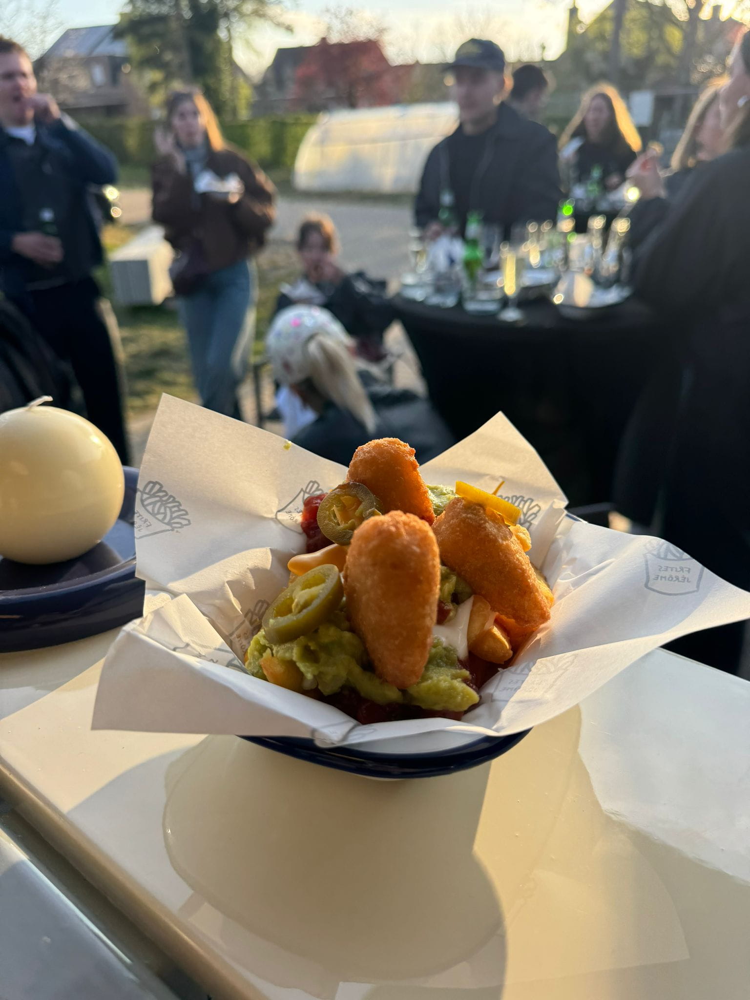 Frites Jérôme — iconische kom